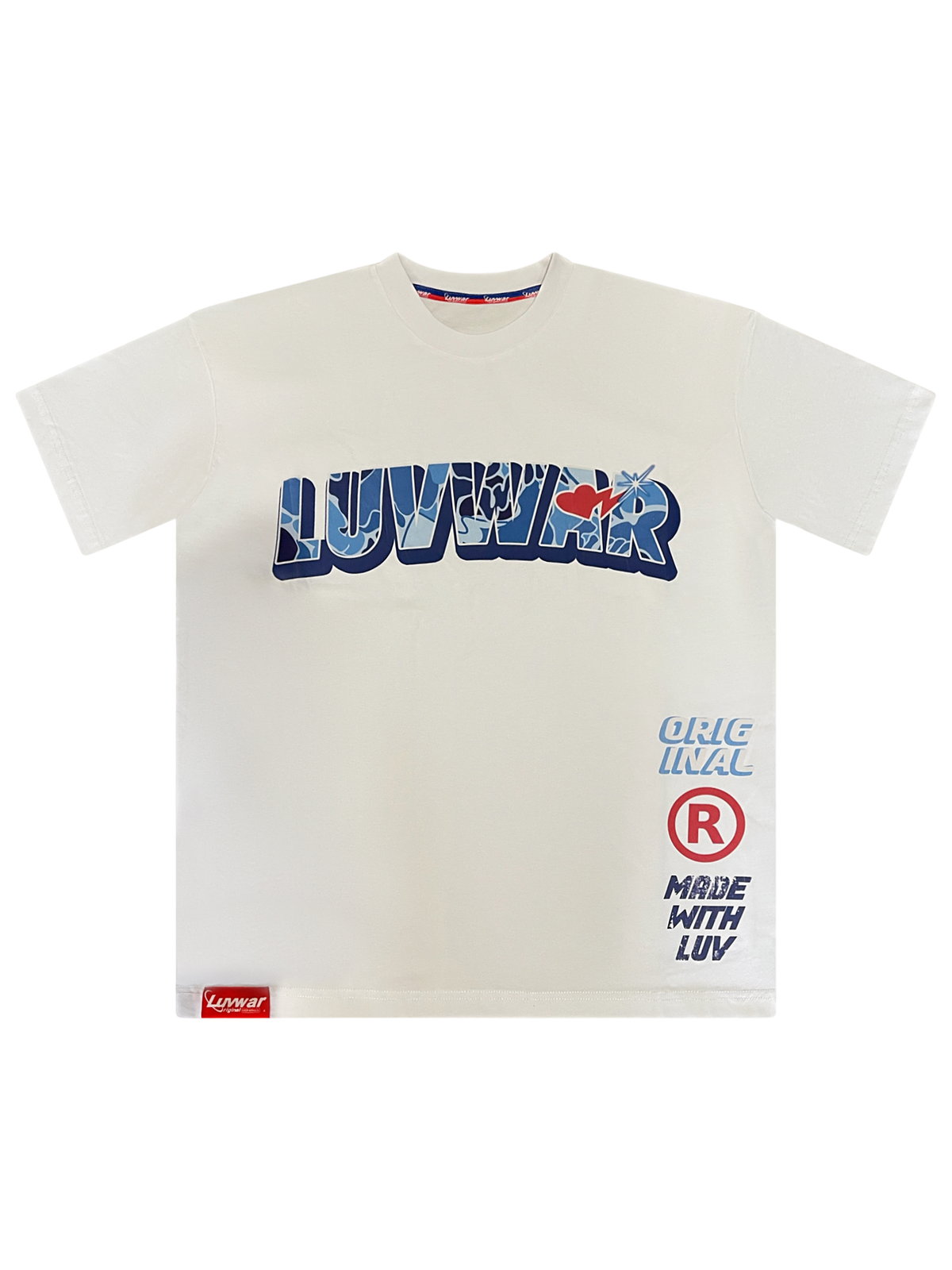 Blue Camo Tee