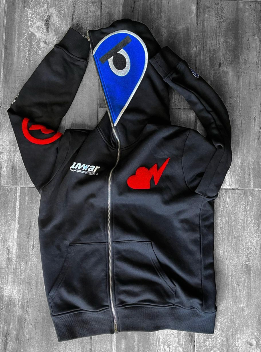 Black Classic Full zip V3