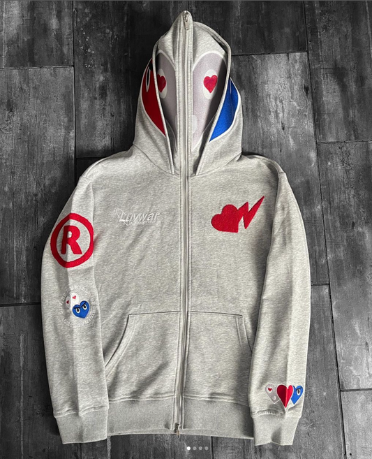 Grey Classic Full Zip V3