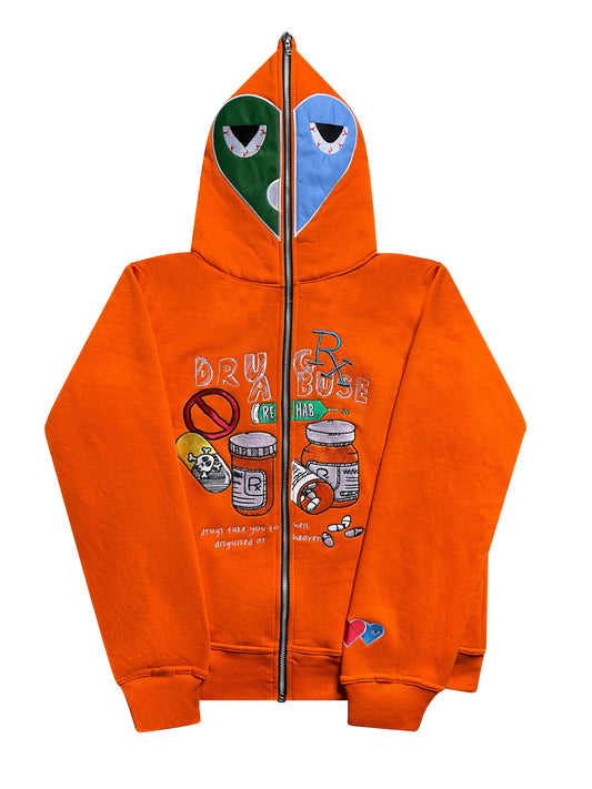 Orange Drug Abuse Full Zip