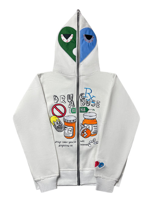 White Drug Abuse Full Zip